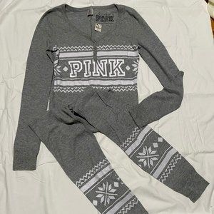 Pink Long Sleeve Onesie